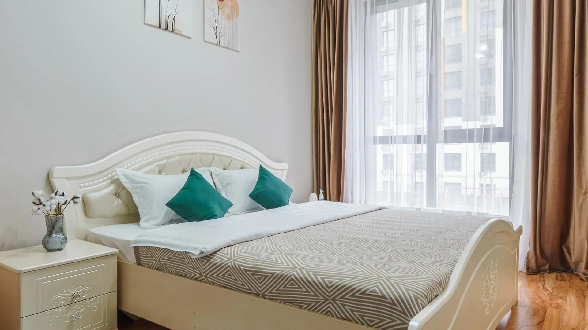 Апартаменты В Жилом Комплексе Бизнес Класса Almati Apartman